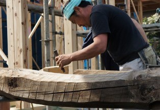 職人による手作業