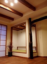 障子と古材で和のティスト3