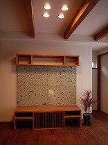 障子と古材で和のティスト2